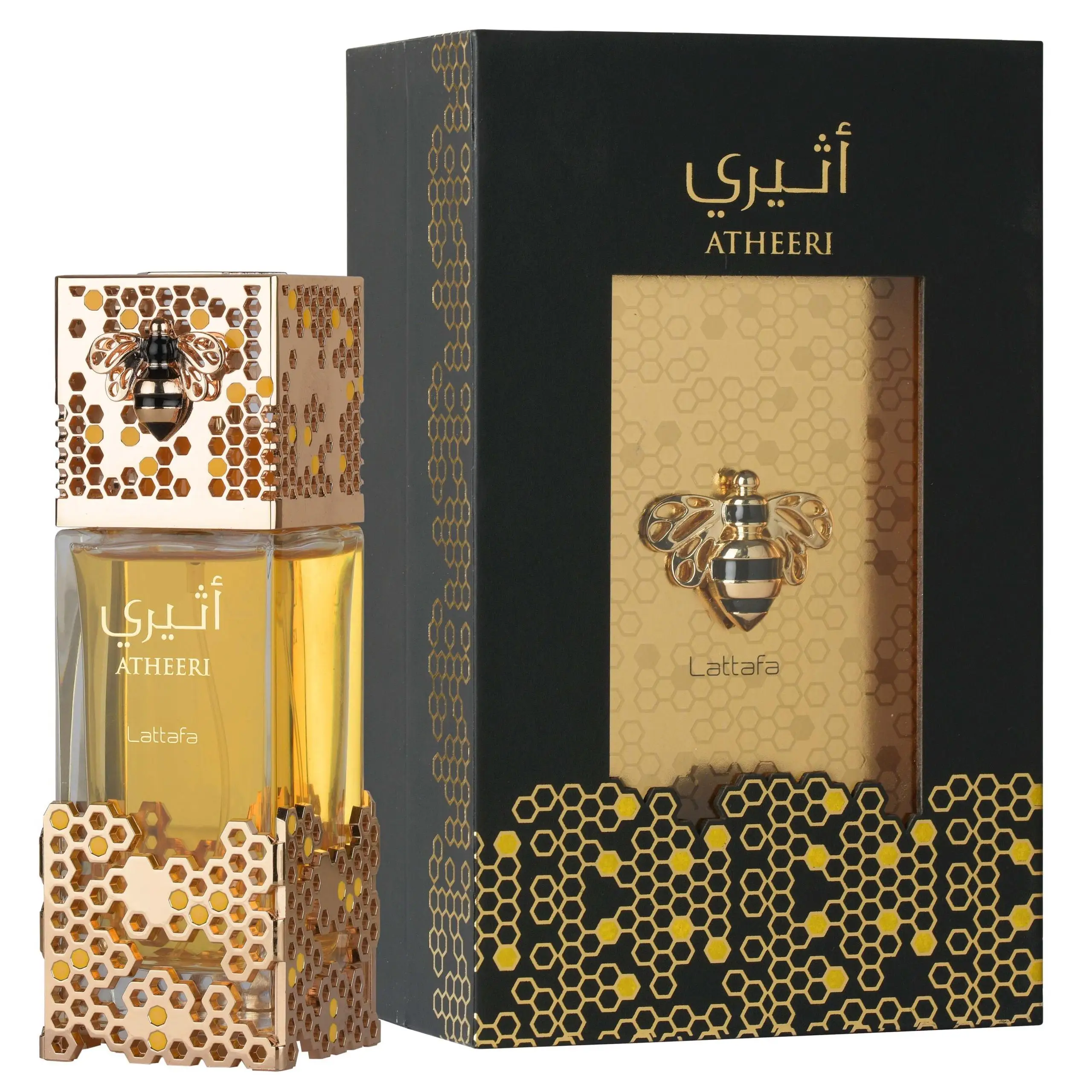 Atheeri de Lattafa Eau de Parfum 100 ml – Perfume Floral Gourmand, Fresco y Dulce, Ideal para Días de Verano