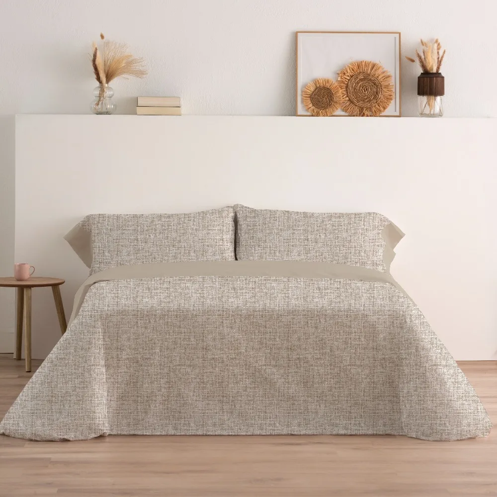 Carpe Diem Juego Sabanas Primavera Verano FALSET Lino 50% Algodón Cama 90,105,135,150,160,180,200 Tratamiento Antibolitas