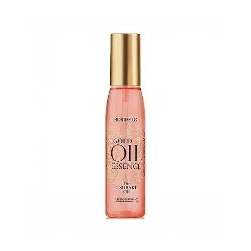 Gold Oil Tsubaki 130 ml Montibello - Nourishing hair oil for aging hair, enhances hydration and shine while protecting color, perfect for hair care and treatment against fragility and dryness. #1