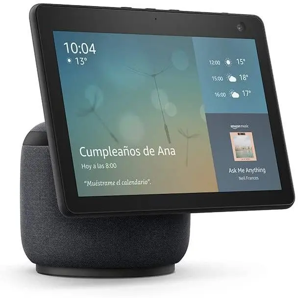 Amazon echo show 10 (3rd generation) smart hd screen with motion and alexa - smart speaker