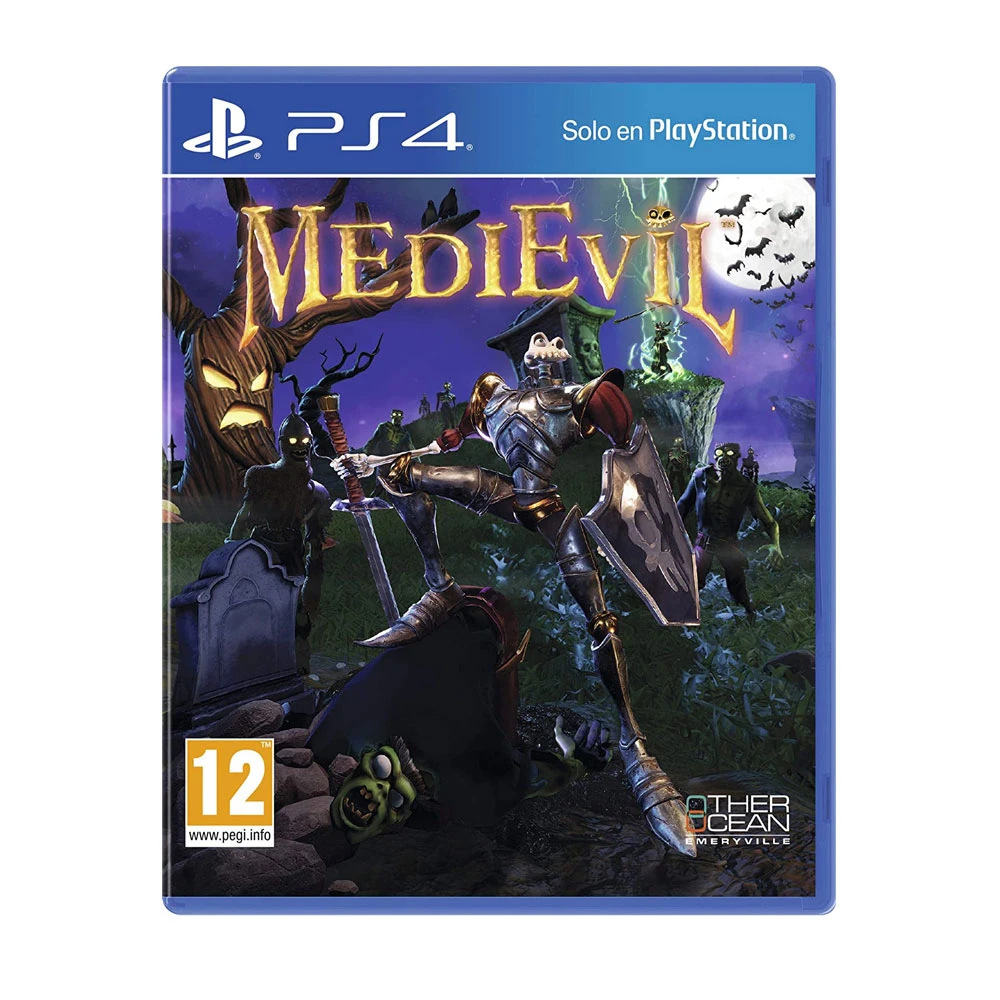 PlayStation MEDIEVIL PS4-cooperative multiplayer and exciting levels-PAL Spain-physical format-new sealed