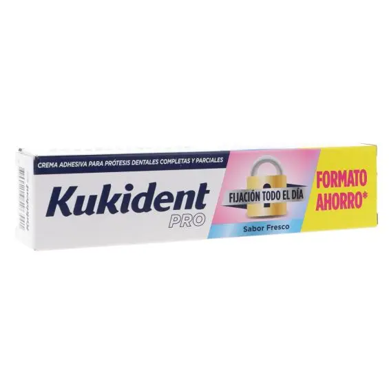 KUKIDENT PRO SABOR FRESCO. FIJACION TODO EL DIA 1 ENVASE 70 g