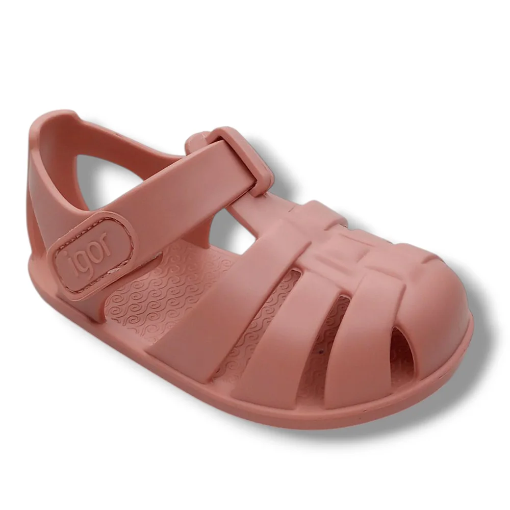 Igor Sandalia Cerrada Cangrejera Respetuosa NEMO SOLID S10324-197 MAQUILLAJE calzado niños Summer De Agua ROYALE CORDONETS