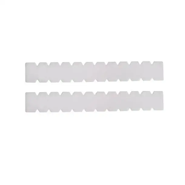 ZRZ | Protector Pala de Padel Dentado Transparente Negro y Colores Rugoso Silicona | Pack 2 | Resistente y Duradero | Fabricación Española