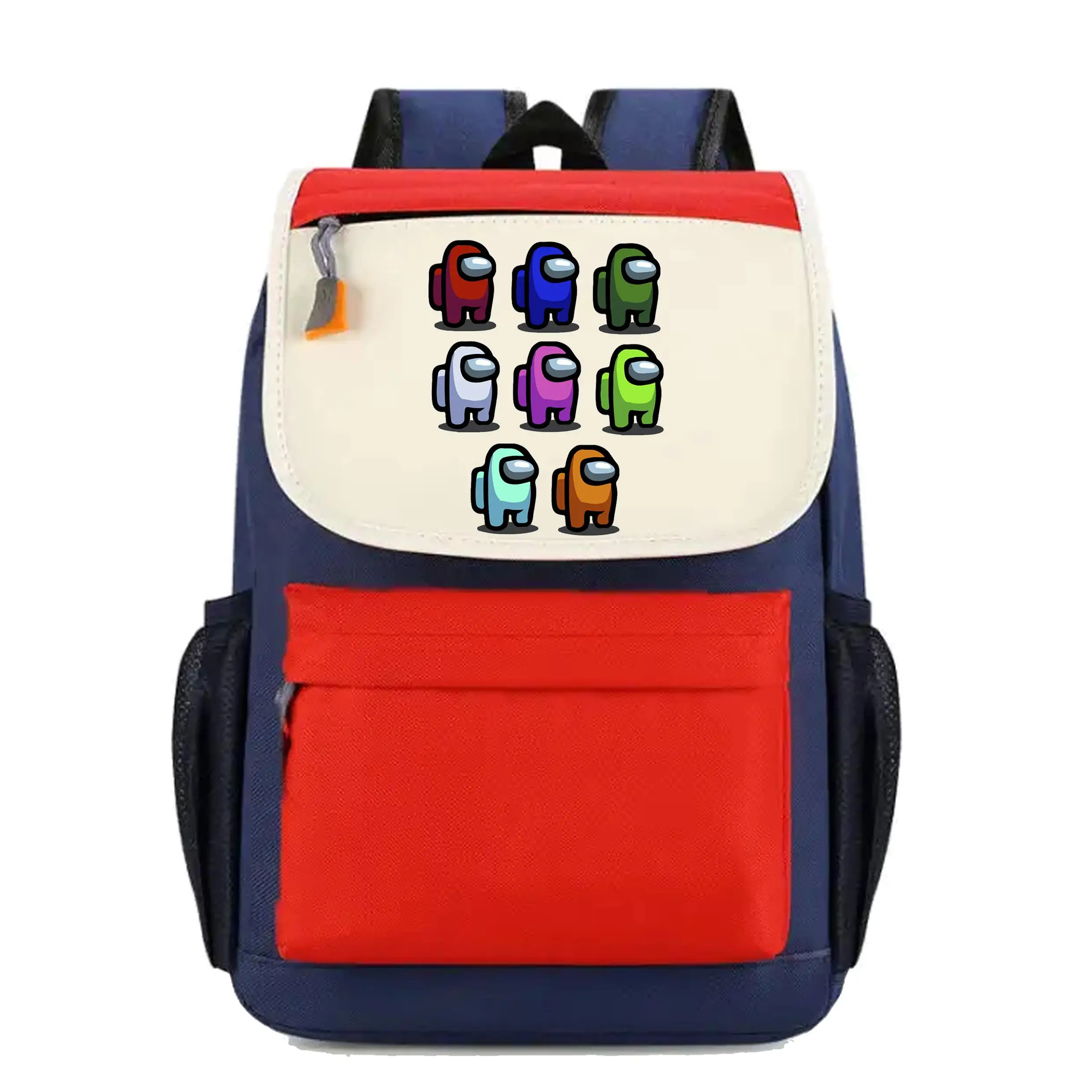 Among Us backpack. The Impostor. Various colors. Ideal for school. School. Hiking. Excursions. Multiple pockets