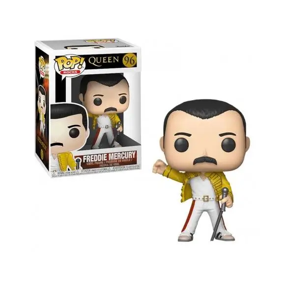 Pop Funko Queen Freddie Mercury Wembley 1986