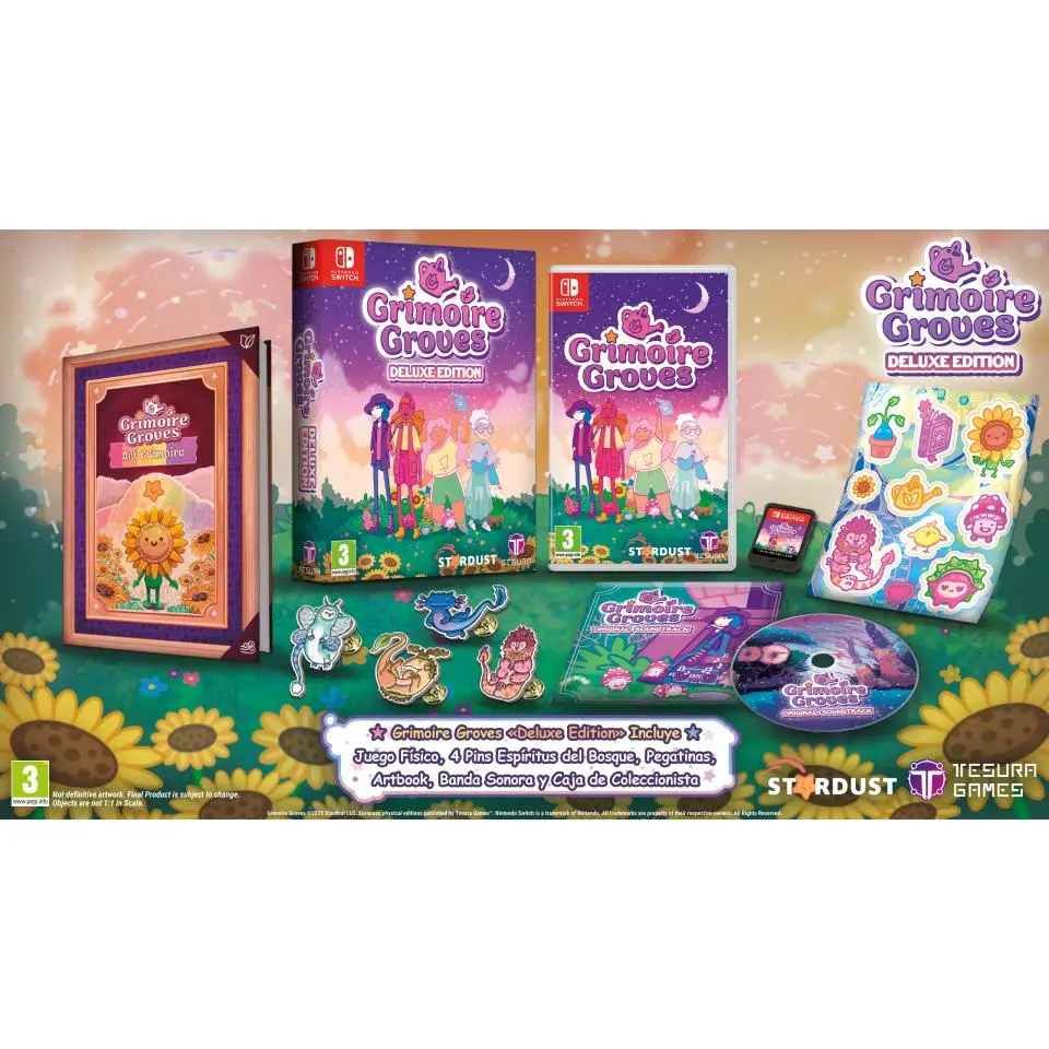 Grimoire Groves Deluxe Edition - Switch - Nuevo Precintado - PAL España
