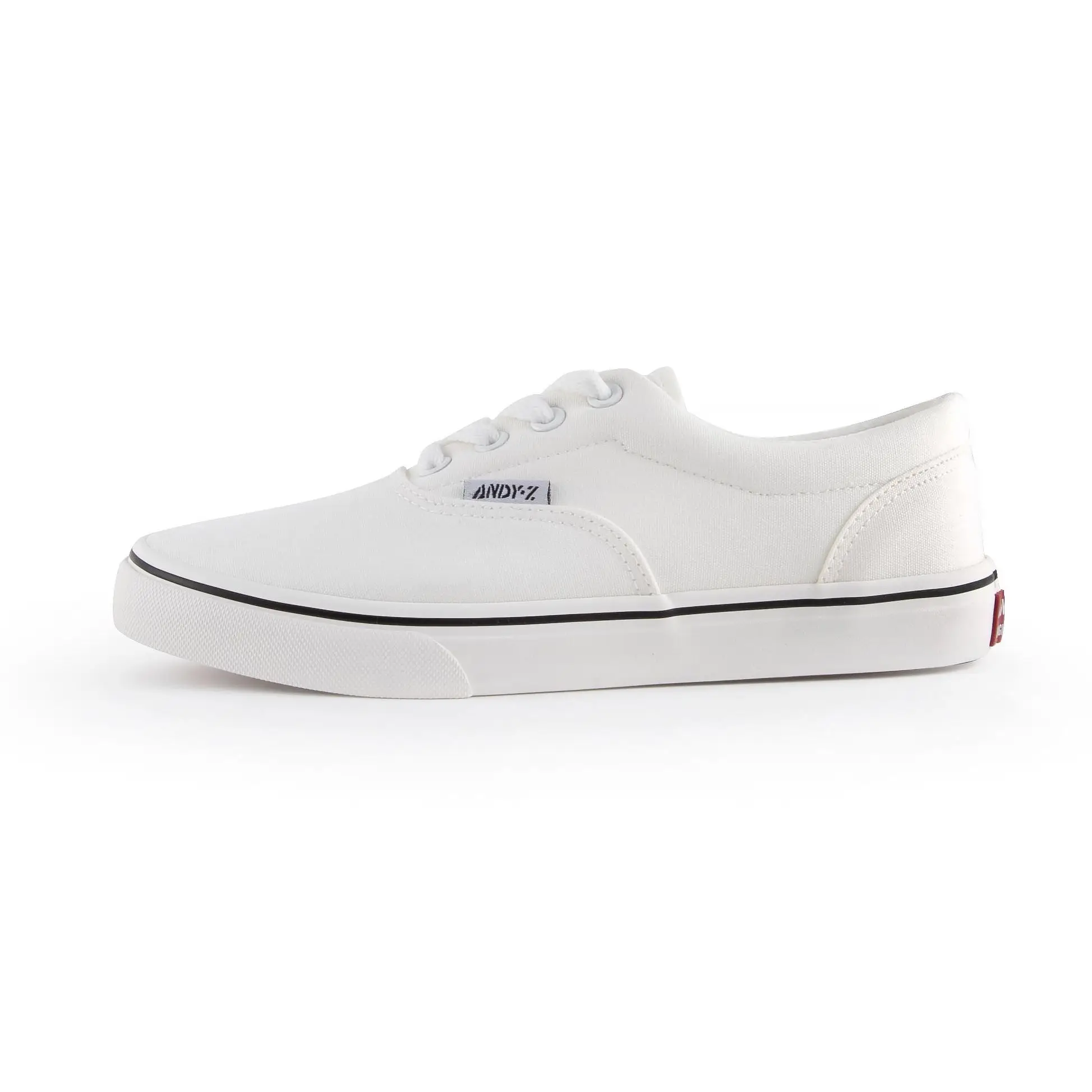 Zapatos de lona clásicos para hombre y mujer. ANDY-Z  AZ2333 Blanco