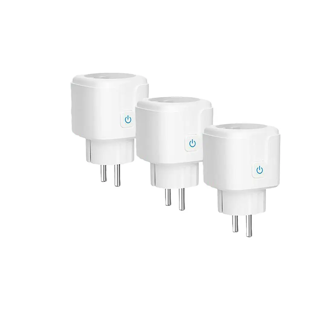 LEDME smart plug Alexa | Remote Control | Timer | Compatible with Google Home | 16A 3680W | Pack of 3