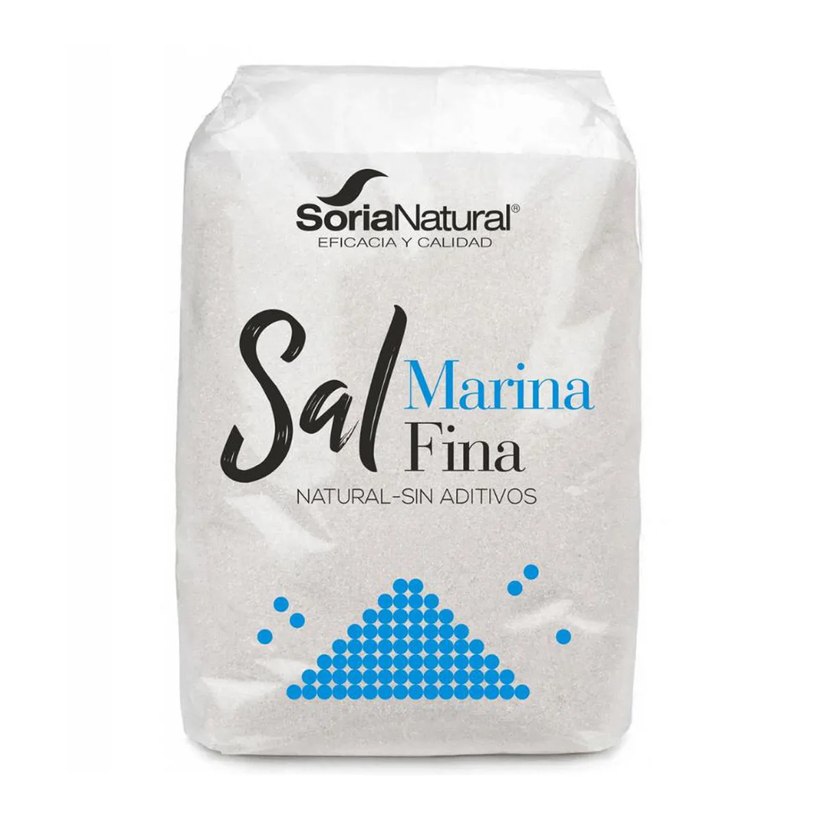 Sal marina fina Soria Natural 1 kilo