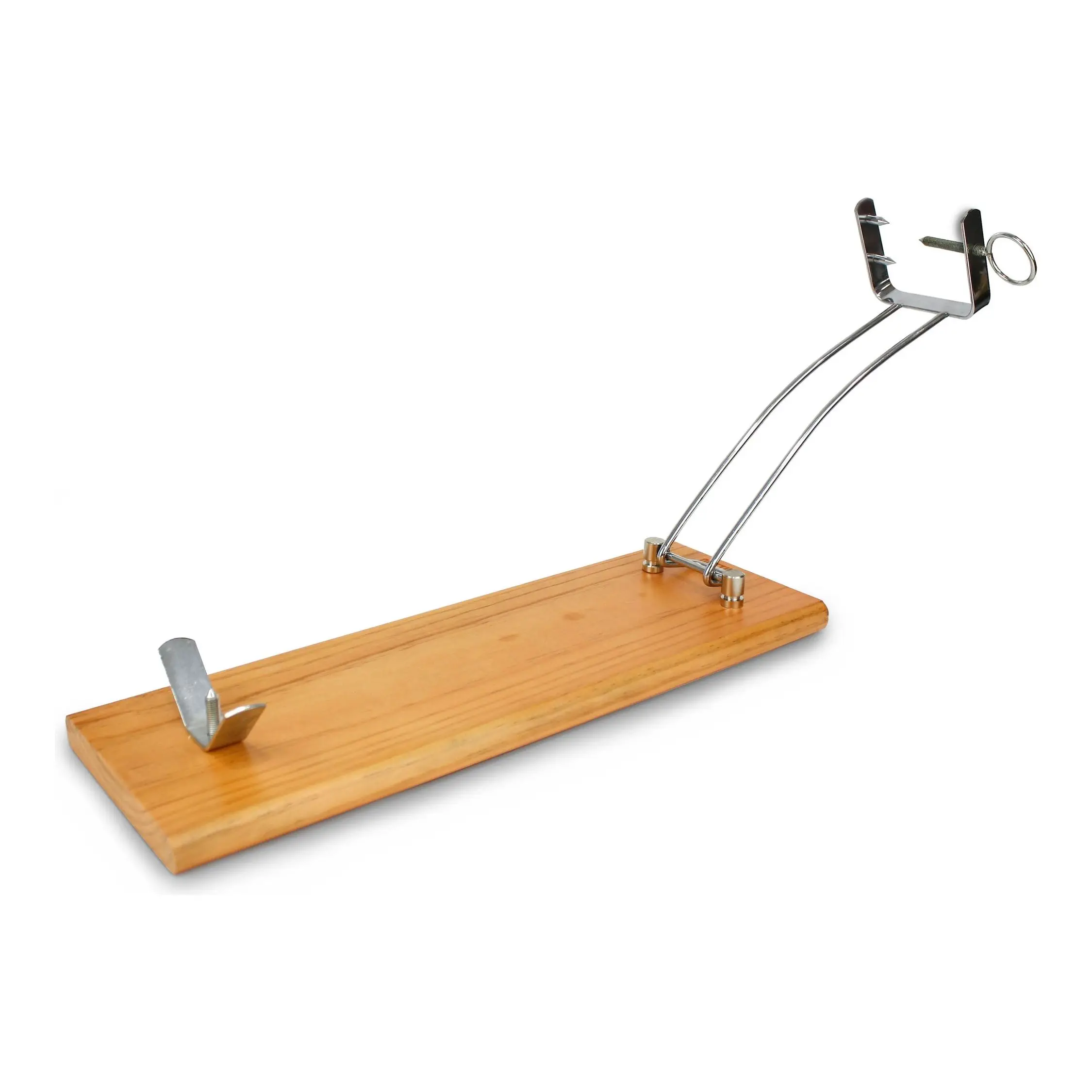 Quttin - Jamonero Plegable de Madera - Diseño Elegante y Funcional para Cortes Precisos - Fácil de Limpiar y Almacenar - Ideal para Presentaciones Gastronómicas