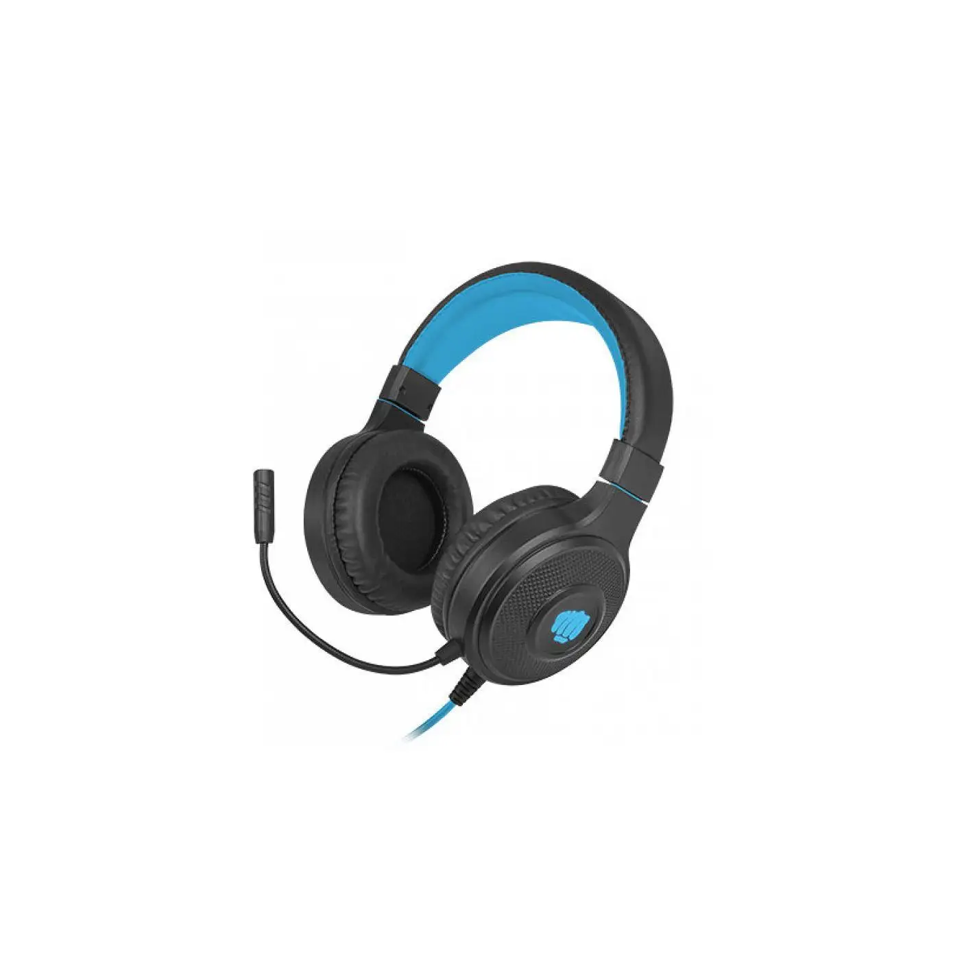 Fury warhawk rgb black-blue gaming headphones