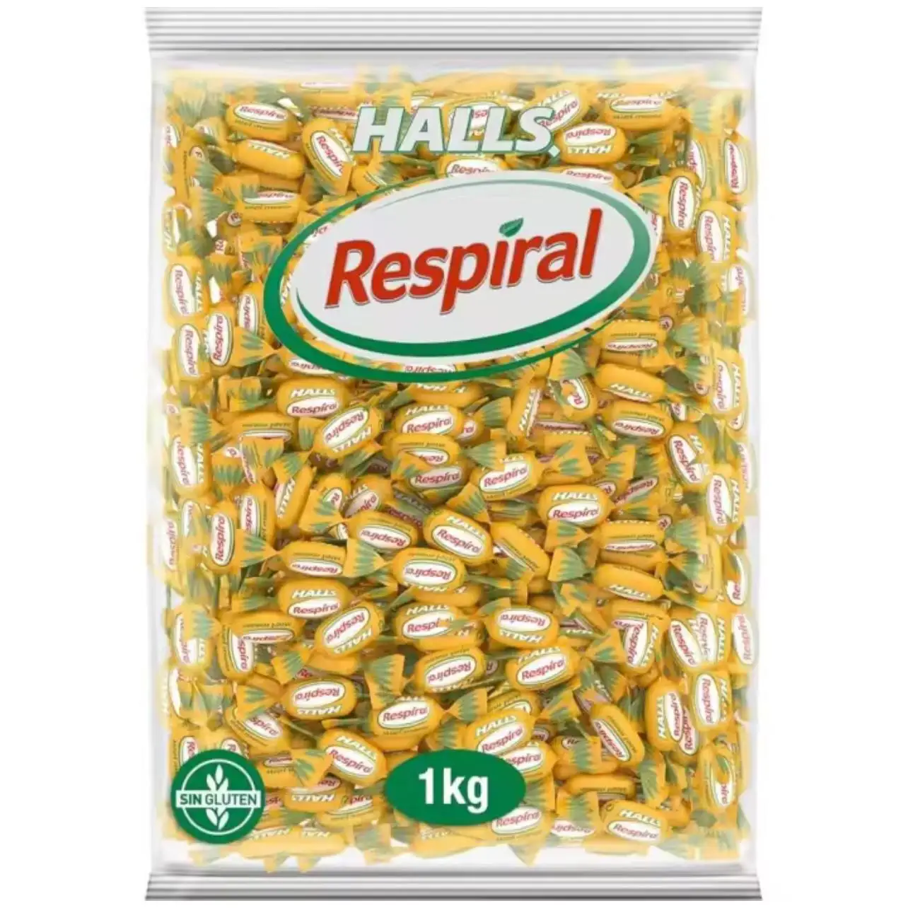 Caramelo Respiral Miel Mentol , Limón, Regaliz- 300 Caramelos - Caramelo Respiral Bolsa Kilo - Sin Gluten