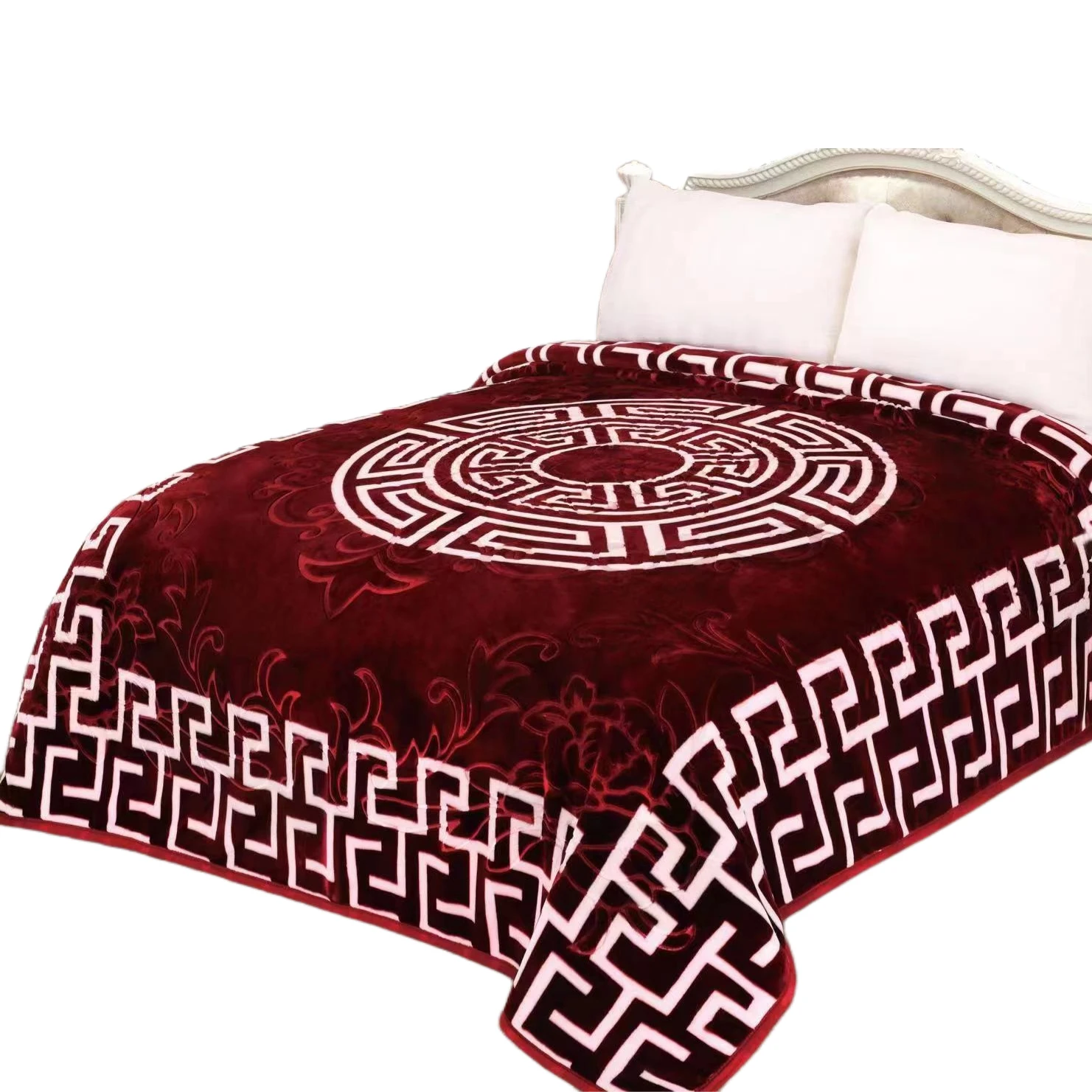 Manta Cama de Microfibre, 200x240cm y 5 Colores, Suave y Ligera Felpa Fuzzy Cozy Luxury Blanket para Cama Sofá y Sillón, Manta Polar Lisa de Tacto Suave Super Caliente para Adulto y Niño, Sin Arrugas