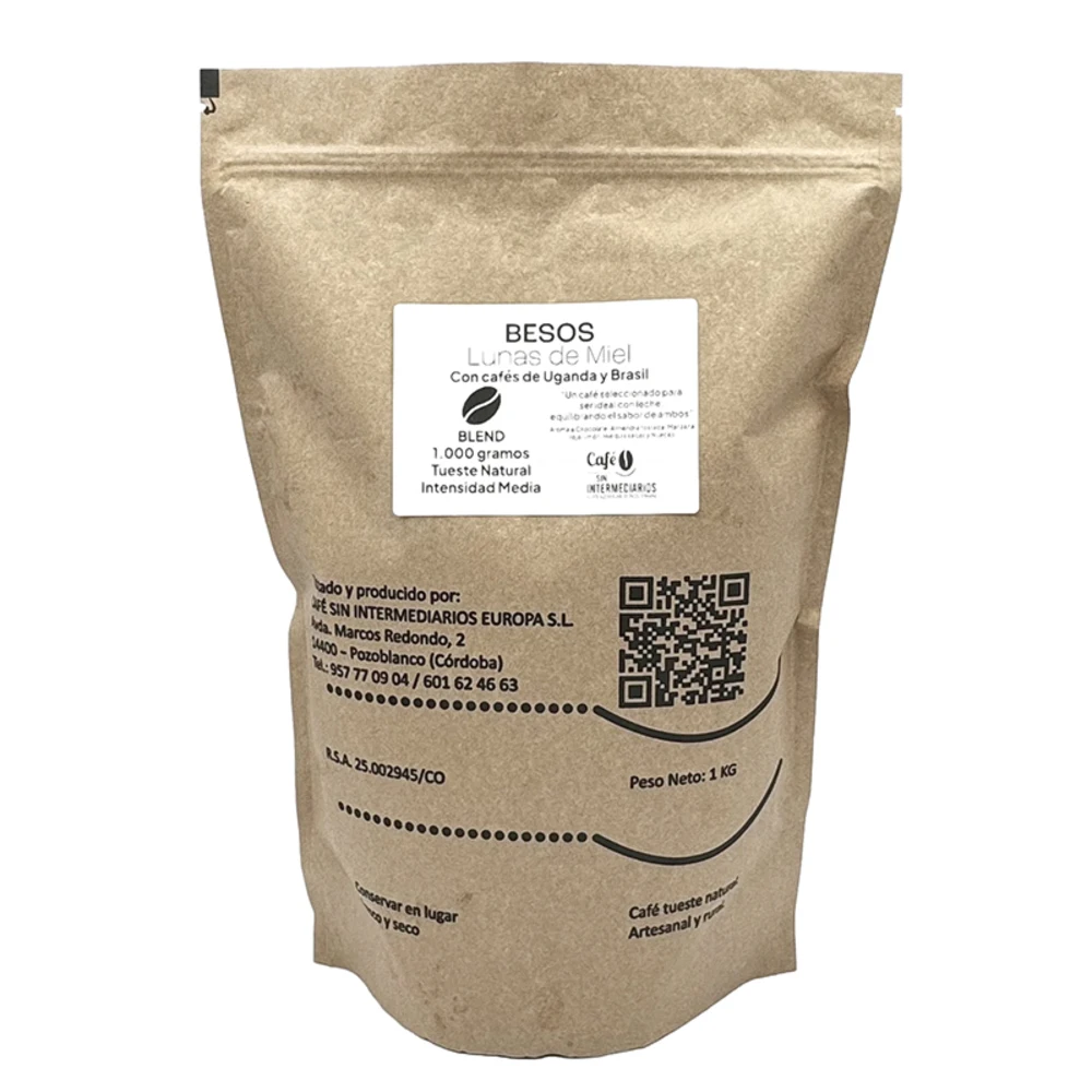 CAFE SIN INTERMEDIARIOS | Besos | Café Colombia 1Kg | Tostad