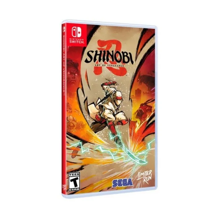 Juego Shinobi Art of Vengeance Limited Run para Nintendo Switch | Importación USA Nuevo - Original - Precintado PAL EU - Nuevo Original Precintado