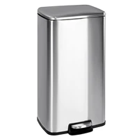 Cubo de basura T-lovendo 30L con pedal