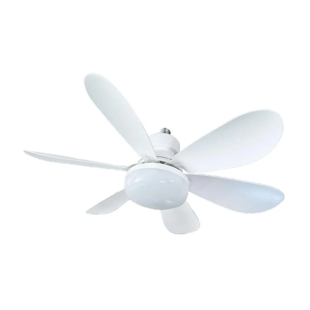 Ventilador de rosca E27 + Luz led CCT, 230V