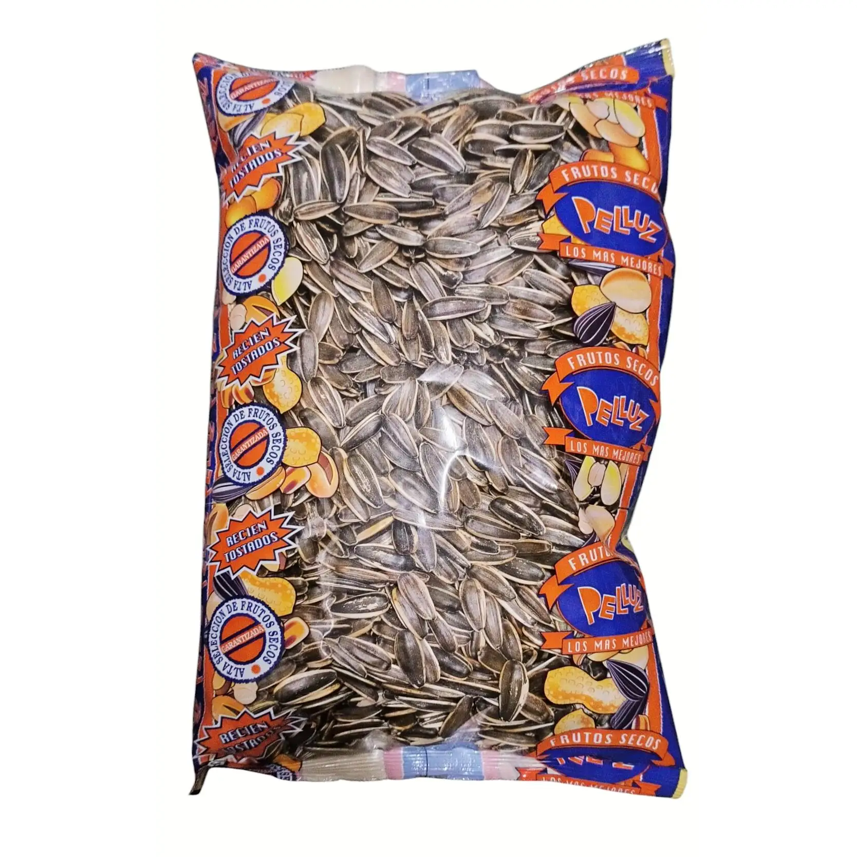 Pipas de Girasol Tostadas sin Sal 1 Kg - Pelluz - Snacks saludables y deliciosos para disfrutar a cualquier hora del día
