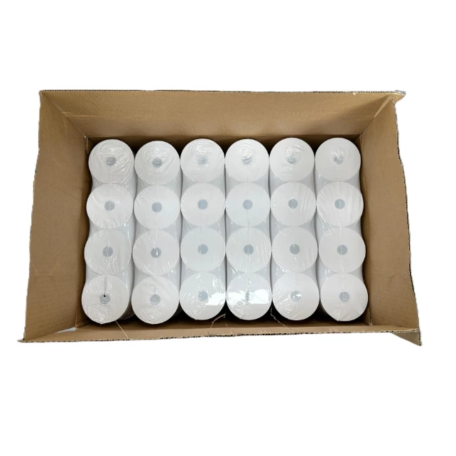 Kinoto, Rollos Papel Térmico Premium 80m x 8cm para TPV y Cajas Registradoras | Pack 8 o 48 Uds
