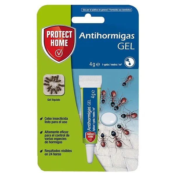 ANTIHORMIGAS GEL PROTECT HOME para control de hormigas en interior y exterior 4g (BAYTHION)