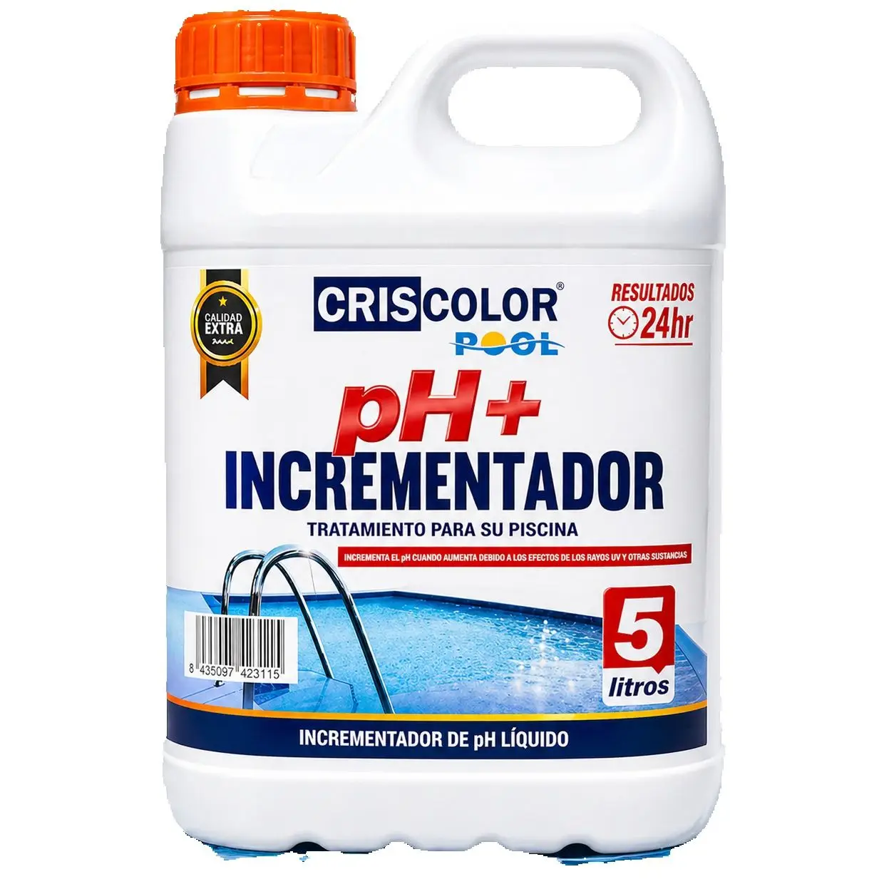 Incrementador de pH Líquido para Piscina