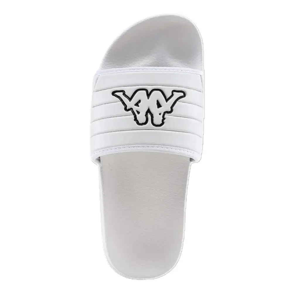 Kappa - Chanclas mujer LABLO blancas y negras, estilo slip-on moderno y versátil para verano — oferta en AliExpress