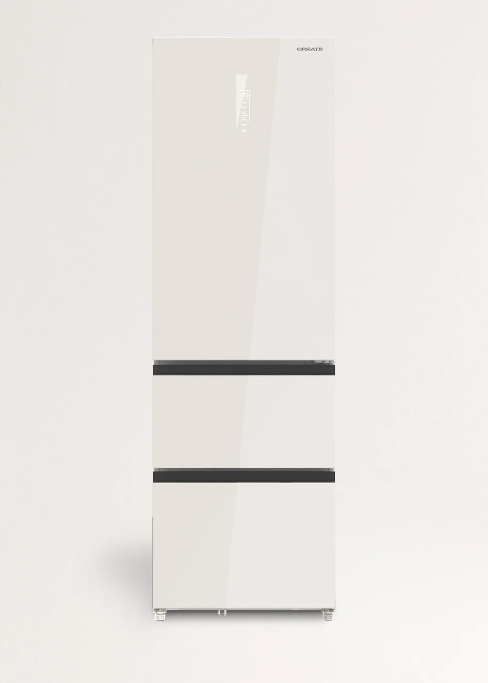 Create - italian 401l style refrigerator with space pro and care+ - fridge studio combi pro flex 401