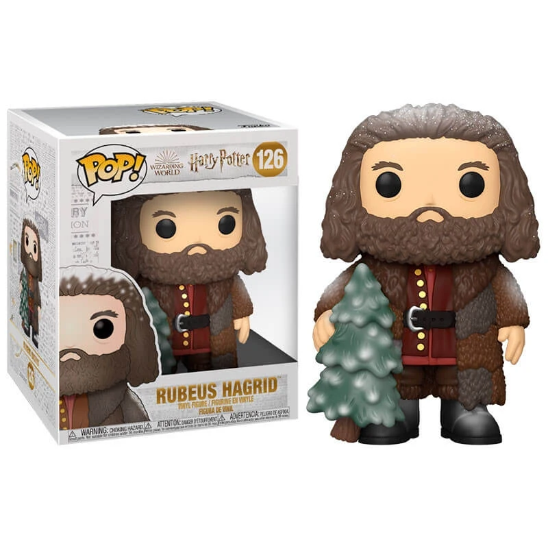 FUNKO POP! HARRY POTTER - RUBEUS HAGRID 15 CM, 51156, Nº 126, TIENDA CON LICENCIA OFICIAL, ENVIO EN 24-48 HORAS EN PENÍNSULA, FIGURA, CABEZÓN, MUÑECO, JUGUETES, PELÍCULA, MAGIA, HOGWARTS