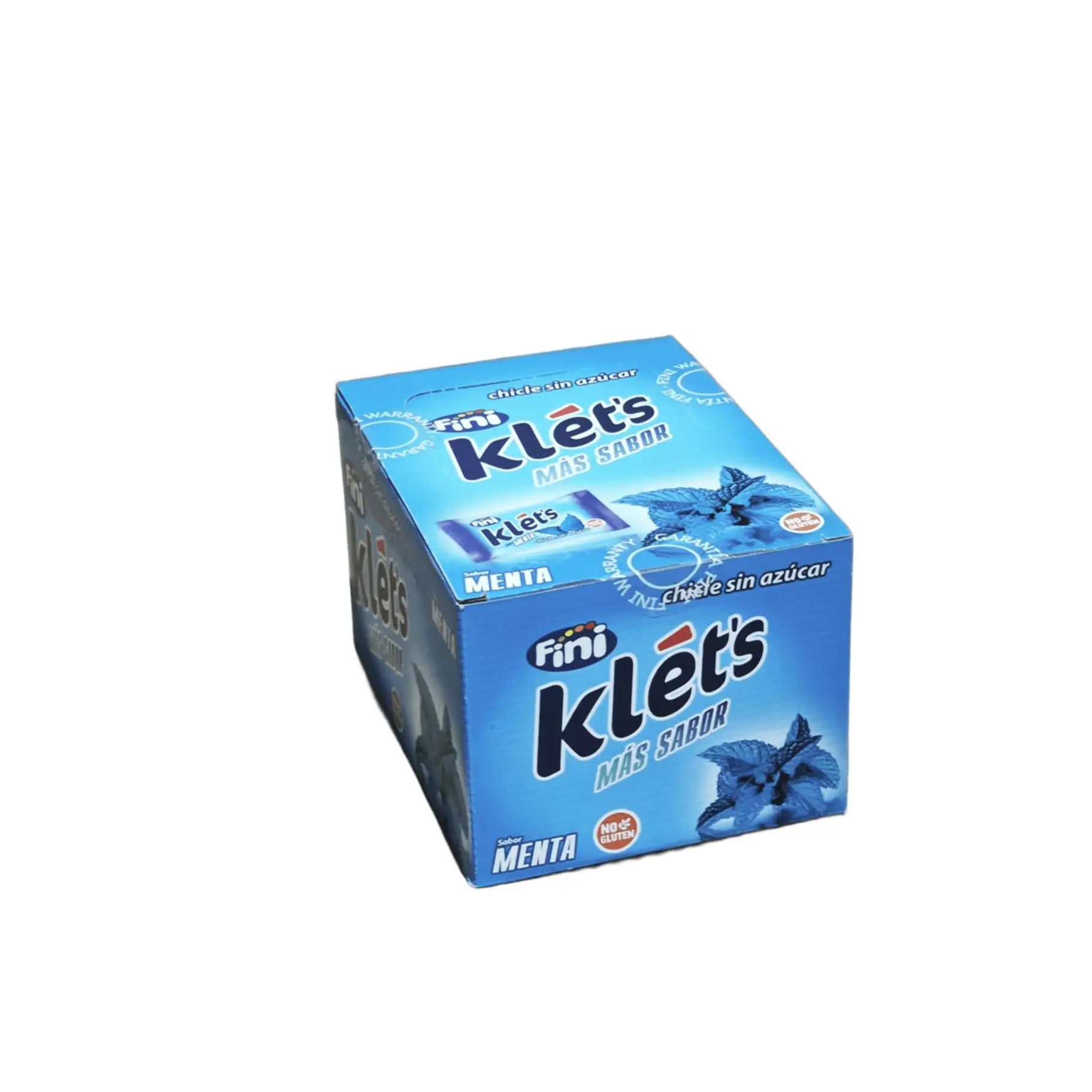 CHICLES FINI KLET´S SABORES SURTIDOS chicles sin azúcar 200 Uds.