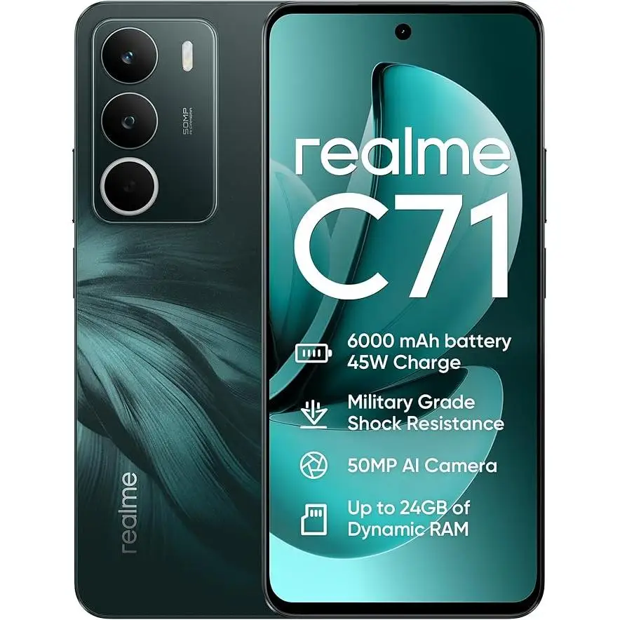 Realme C71 4G Smartphone 6000mAh