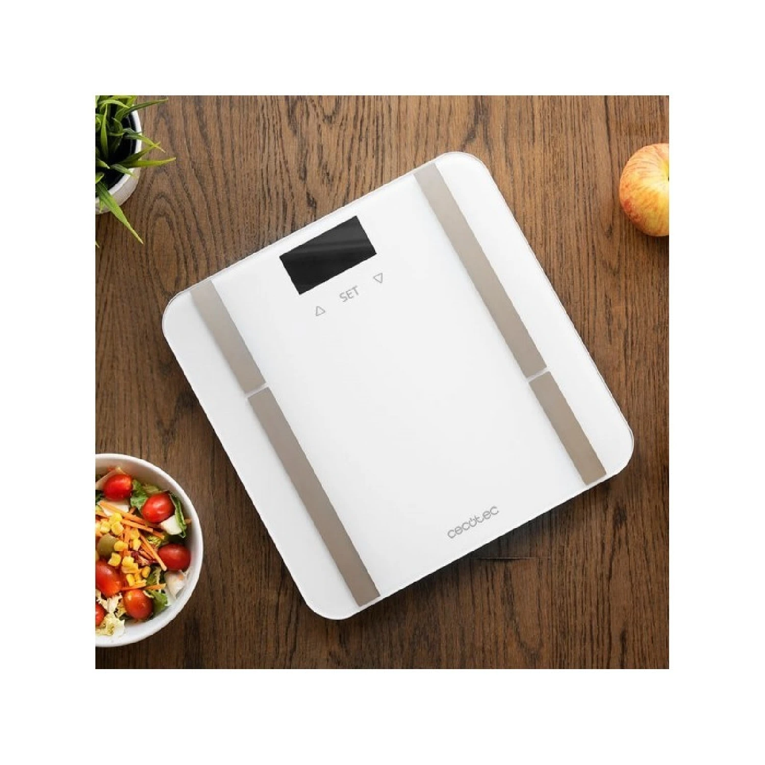 Digital Surface Precision 9400 Full Healthy bathroom scale. High precision safety tempered glass platform LCD display maximum capacity 180kgr tape measure