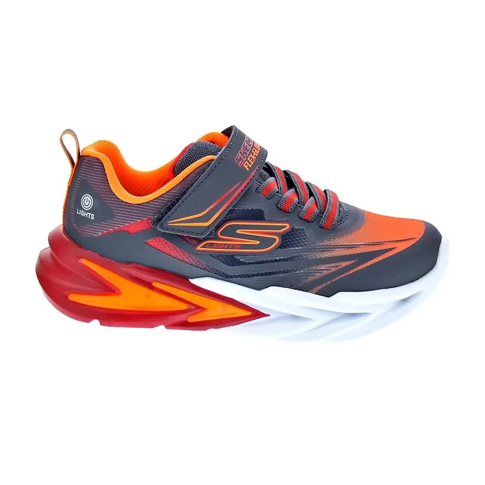 Skechers Niño Zapatillas modelo Flex Glow Luces Gris