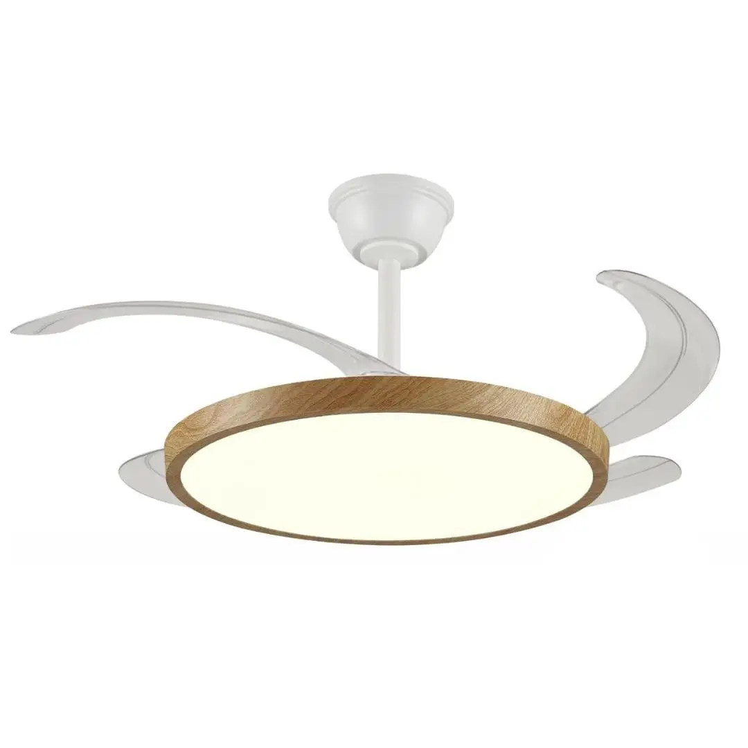 Ventilador de Techo con Luz LED Regulable y App | Motor DC Silencioso | 6 Velocidades | Tonalidad Ajustable 3000K–6500K