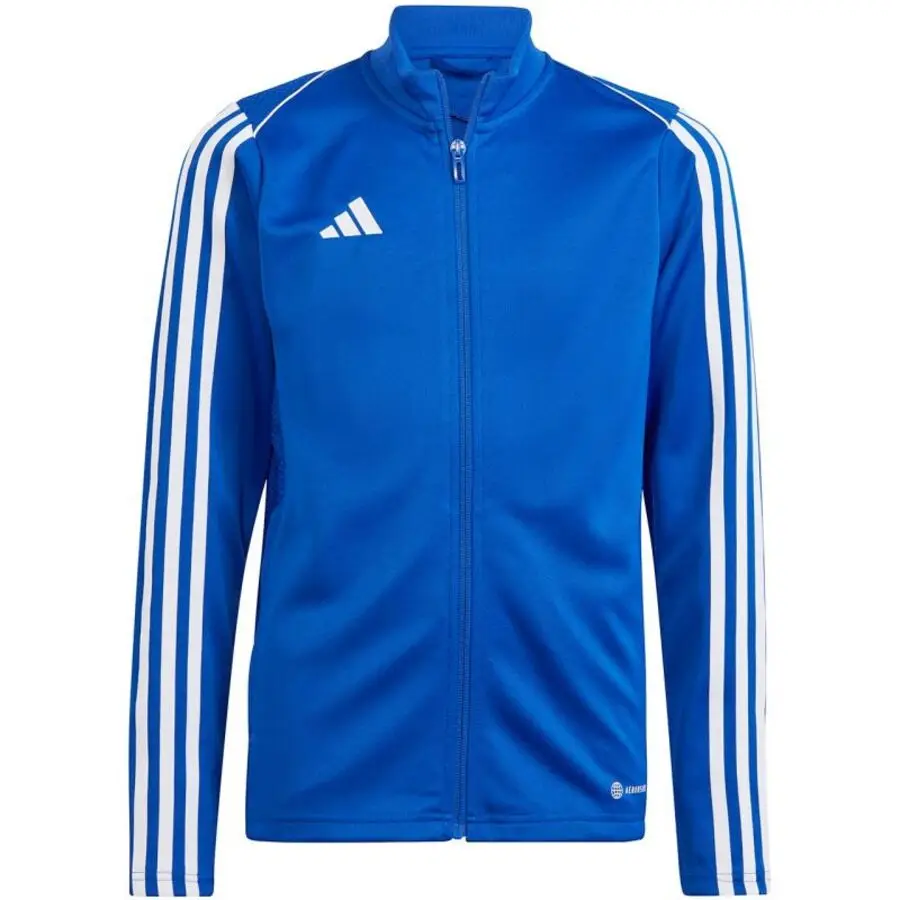 Sweatshirt adidas Tiro 23 League Training Jr HS3526 – Variante de la sudadera Tiro 23 League Training para jóvenes jugadores que buscan un diseño moderno y un ajuste ergonómico para mayor movilidad.