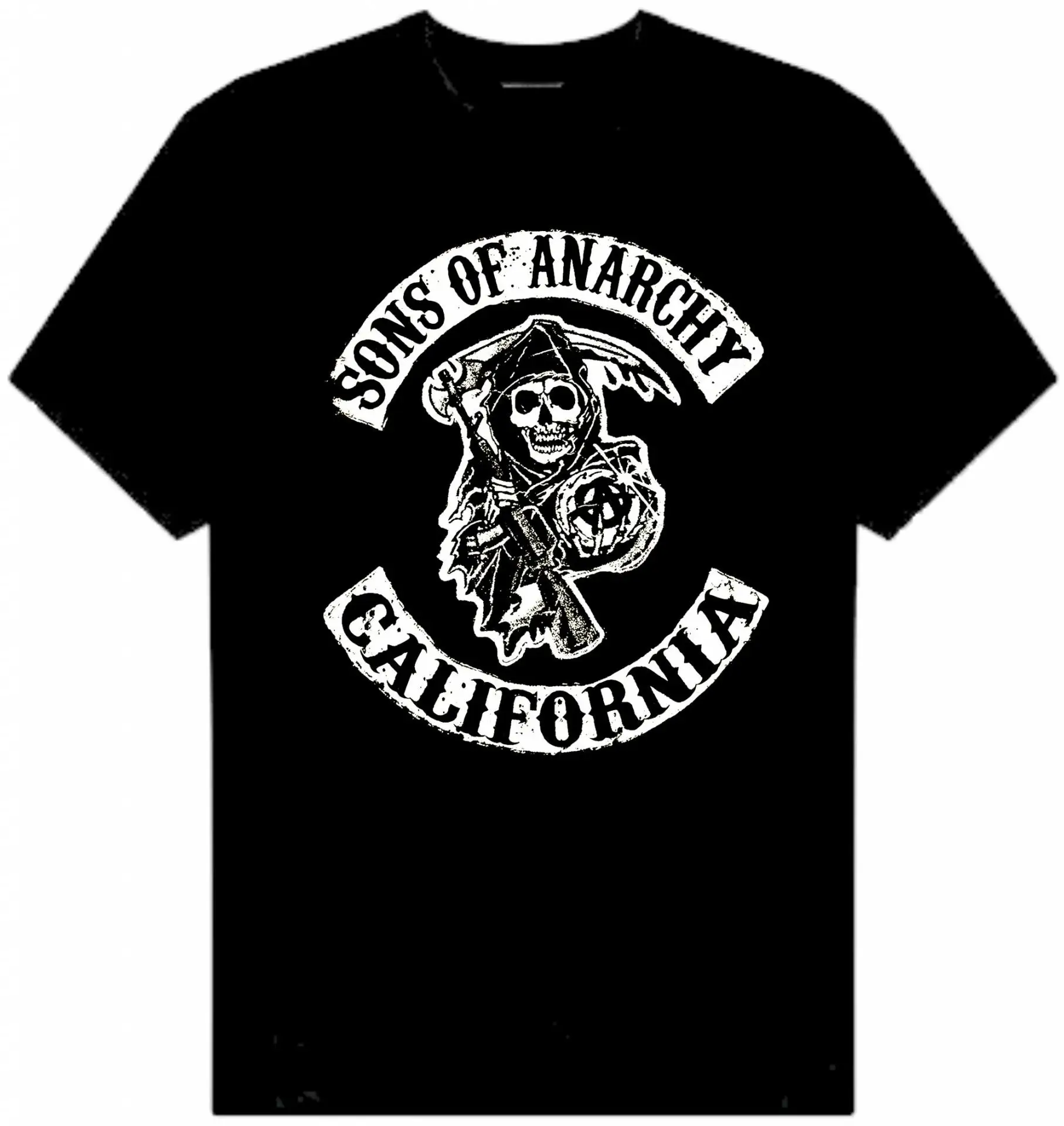 T-shirt Sons of Anarchy | Cotton | Short sleeve-tubular fabric, without side seams. -Smooth point