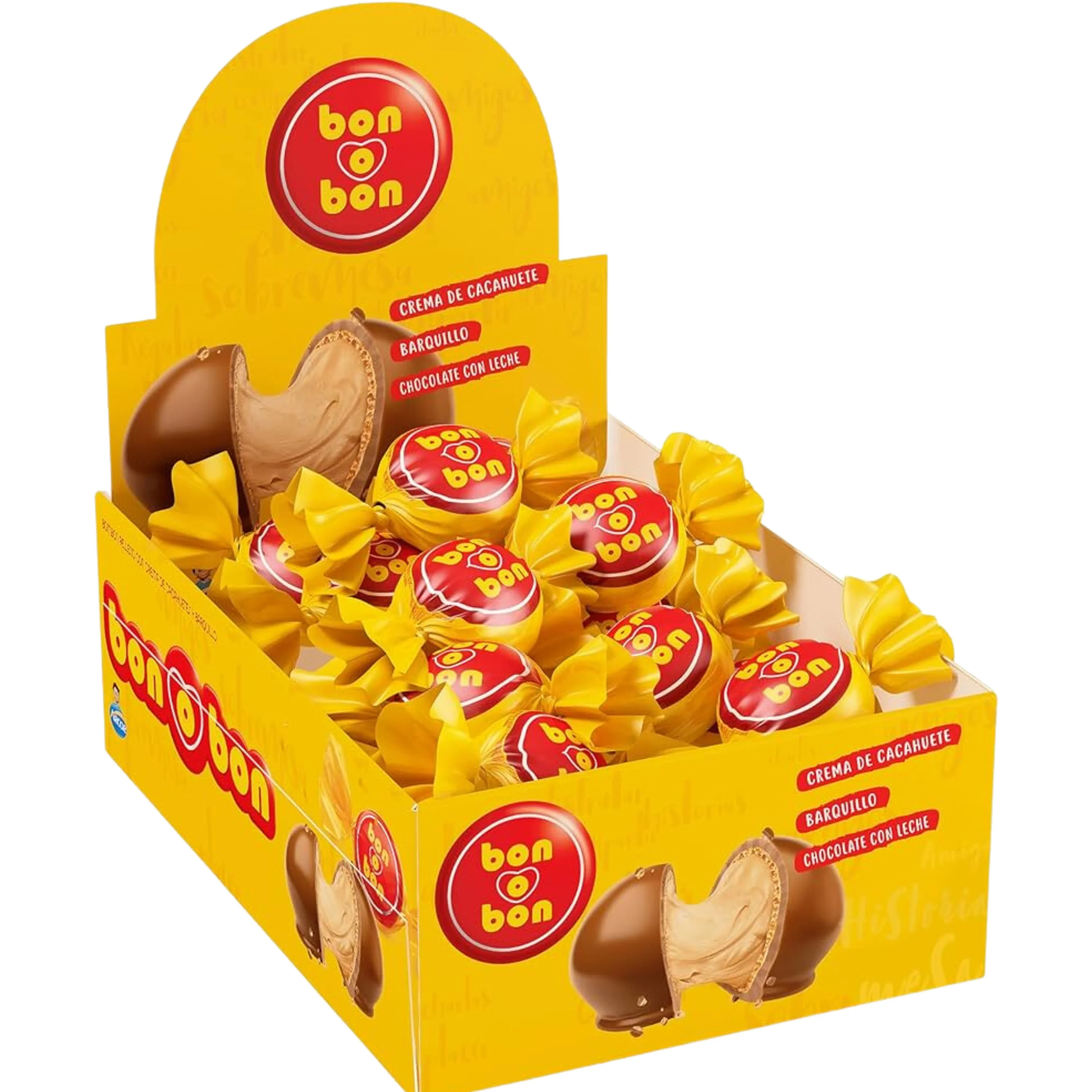 Bombones Bon o Bon Tradicional Display 30x 450g - Deliciosos bombones de la marca Bon o Bon en presentación tradicional de 450g (30 unidades)