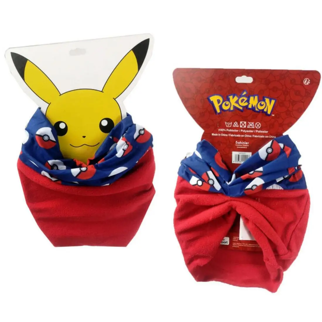 Infant neck panties New Import coral Pokeball