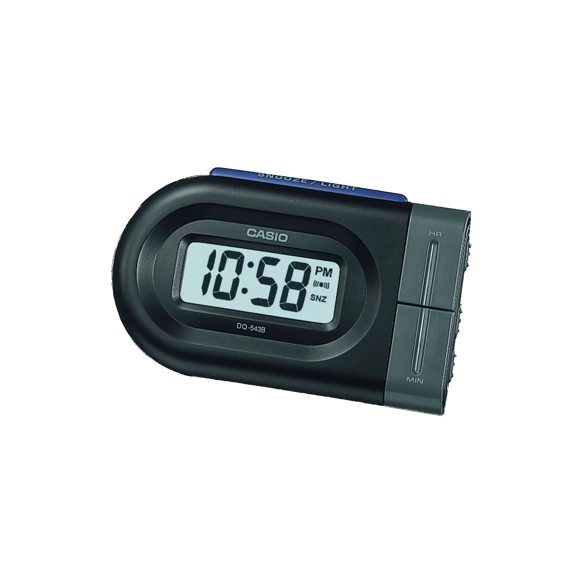 Despertador de Mesa CASIO - Digital con Función de Repetición Negro | DQ-543B-1EF