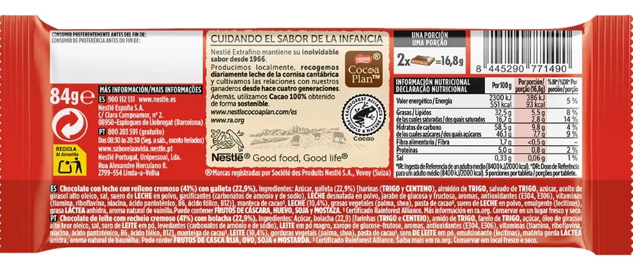 Nestlé extrafine dinosaurus 84 grams