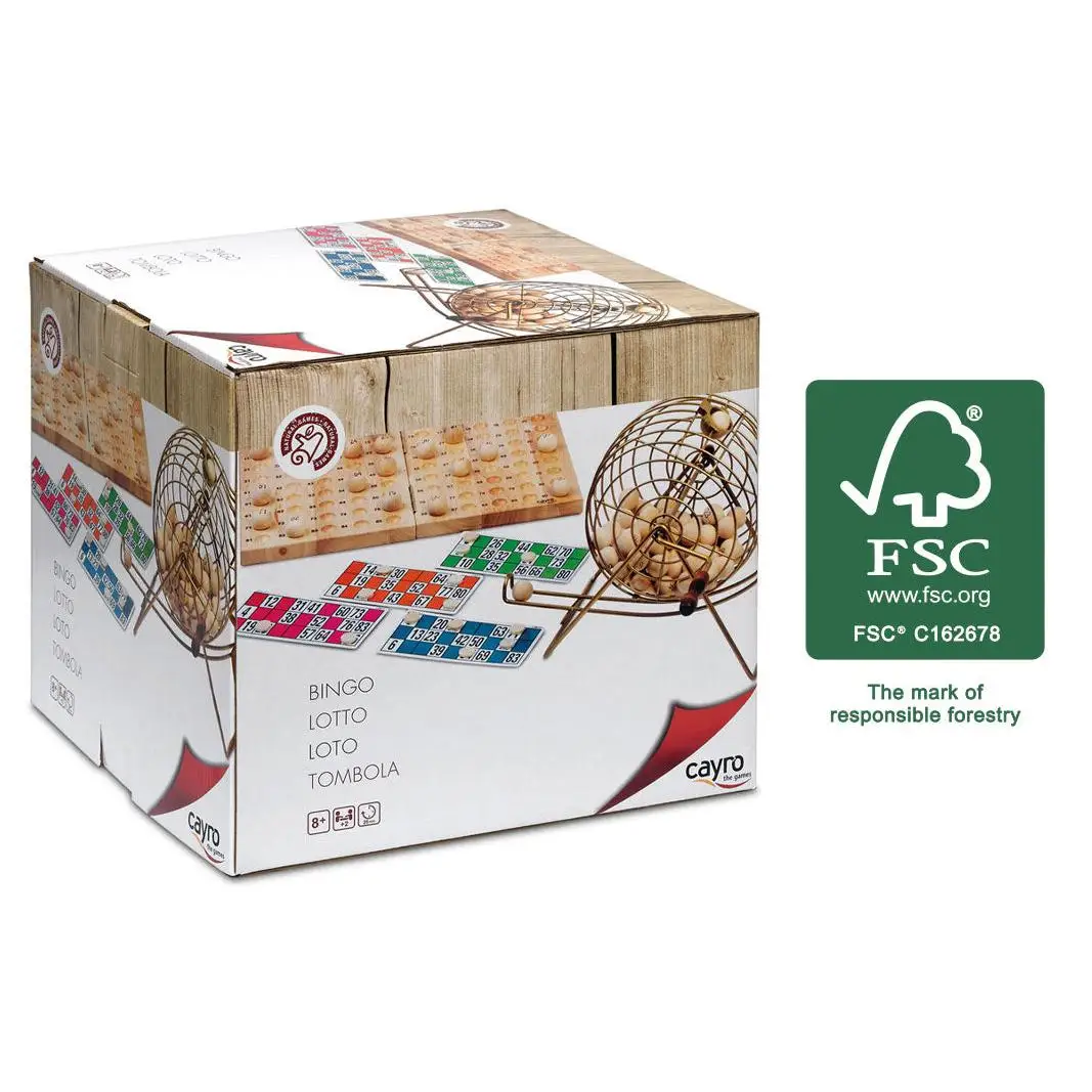 Cayro Cayro Bingo de Luxe 100% FSC - Edición Premium Ecológica 635