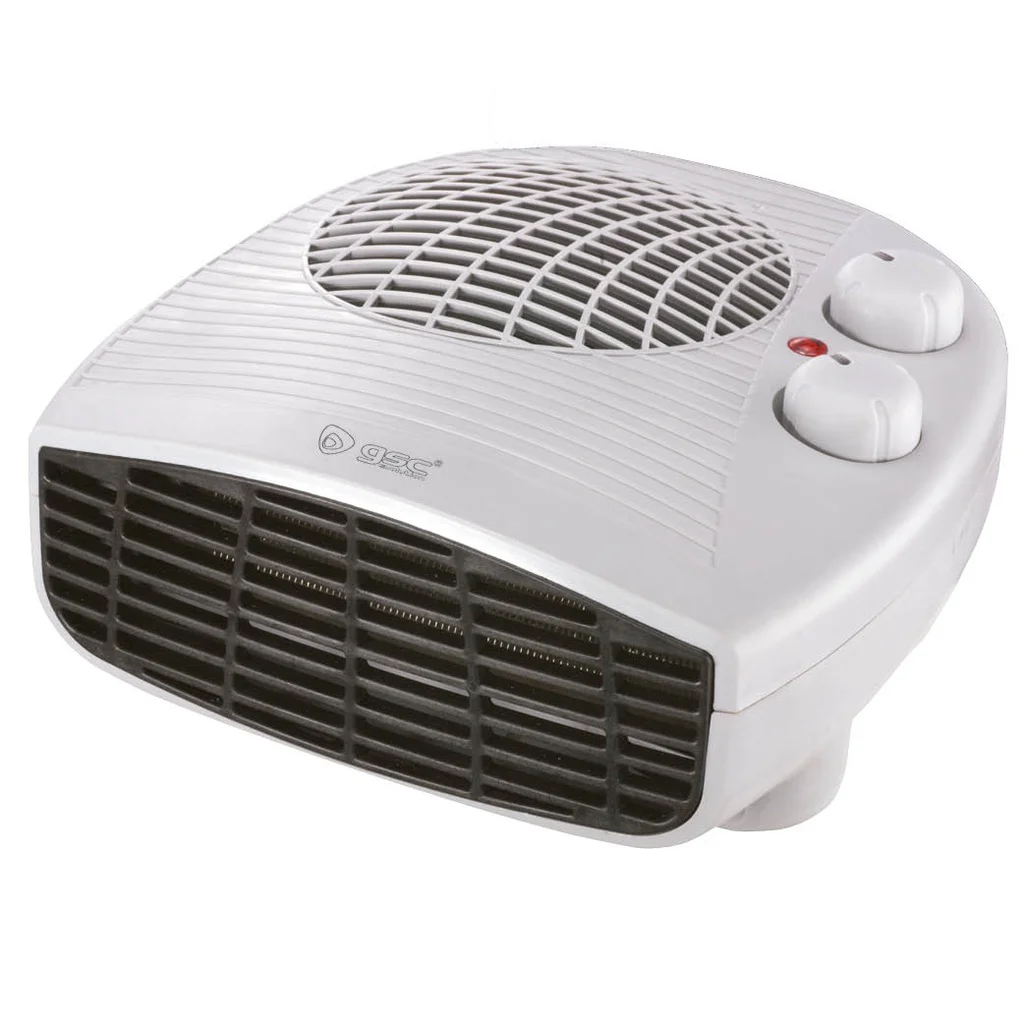 Horizontal electric heater Besah Max. 2000W anthracite gray/white