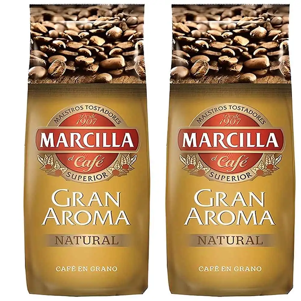 2 kilos Marcilla Great Natural Aroma coffee bean