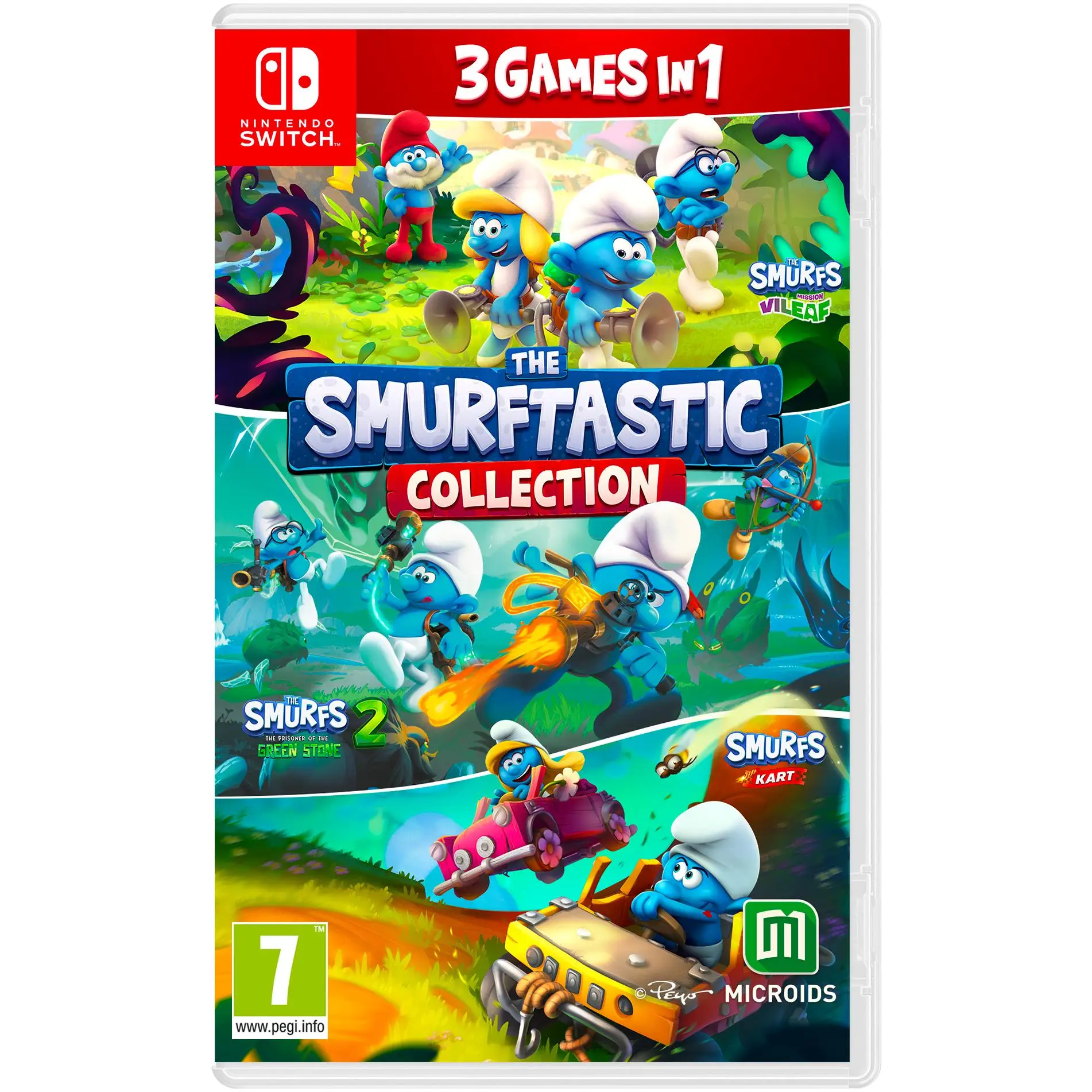 The Smurftastic Collection Standard Edition - Nintendo Switch - Nuevo precintado - PAL España