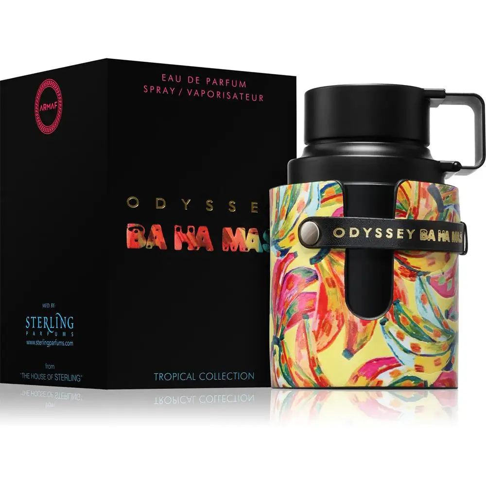 Armaf Odyssey Bahamas Eau de Parfum 100ml. Perfume Unisex Acuático y Aromático, Frescura Tropical con Larga Duración