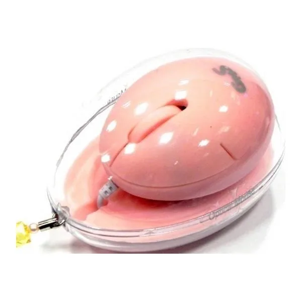 Mini Egg shape wired USB optical mouse, scroll wheel and dpi 1000,
