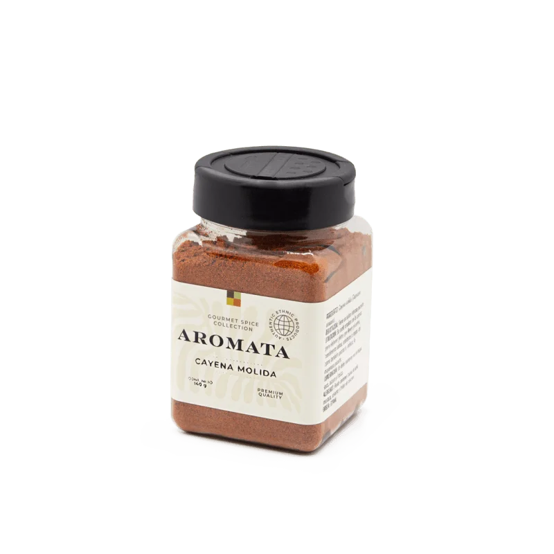 Cayena Molida de Aromata Condiments y añadele un poco de calor a tus platos con esta especia picante