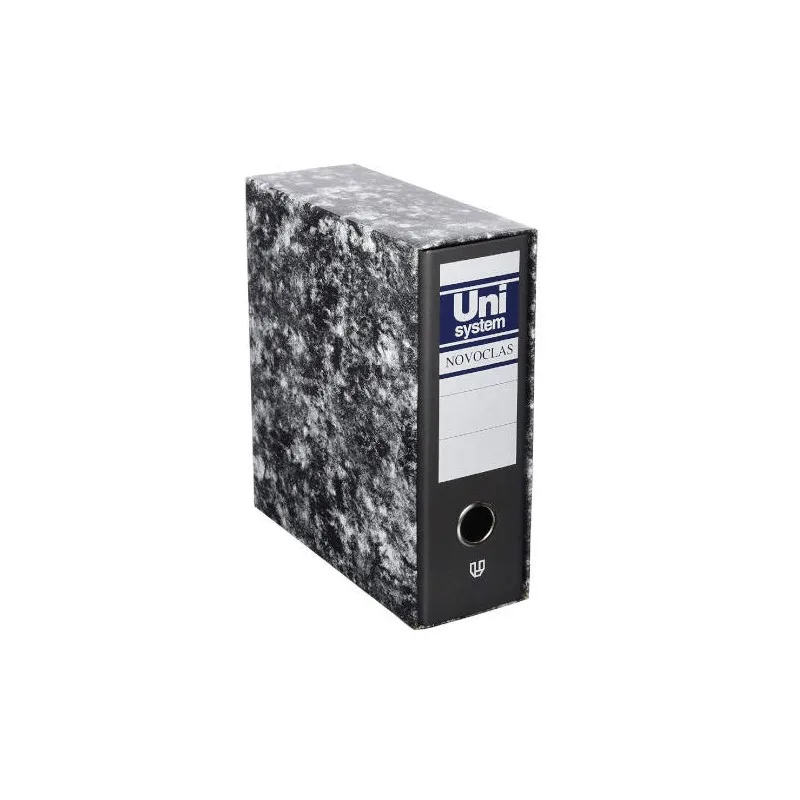 Unisystem - CAJA PARA ARCHIVADOR 1/4A NOVOCLAS COLOR NEGRO UNISYSTEM NOVOCLAS 7350010 7350010