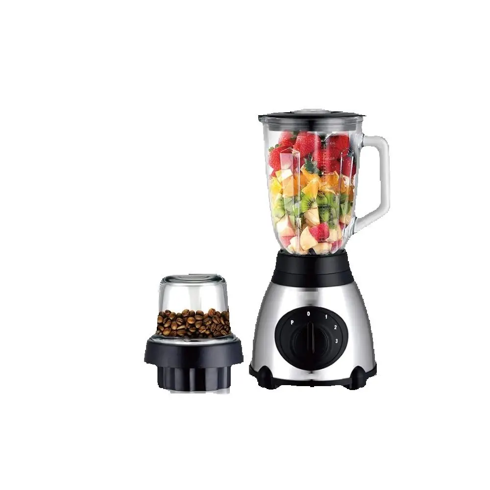 Licuadora y Molinillo 2 en 1 Spark Classic 800W | Vaso Cristal 1.5L | Acero Inoxidable | 5 Velocidades