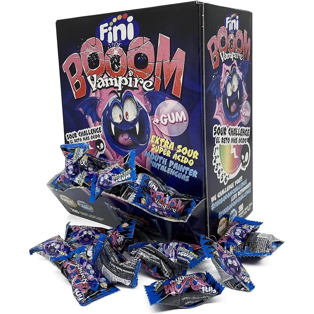 VAMPIROS CHICLES HALLOWEEN FINI ESTUCHE 200 UNDS